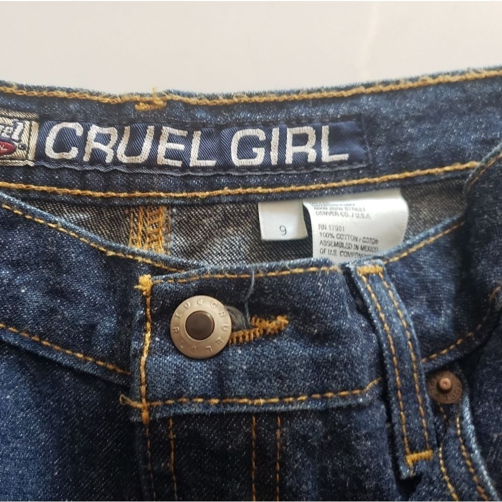 VINTAGE Cruel Girl Jean Skirt - Picture 5 of 6